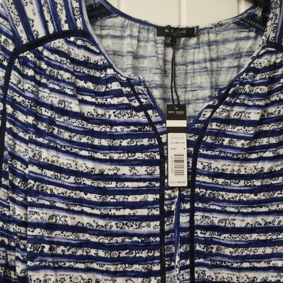 Blue striped top - Picture 2 of 6